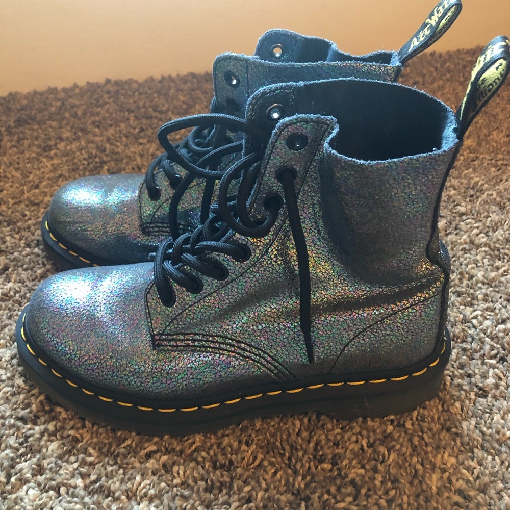 Sparkly Doc Martens